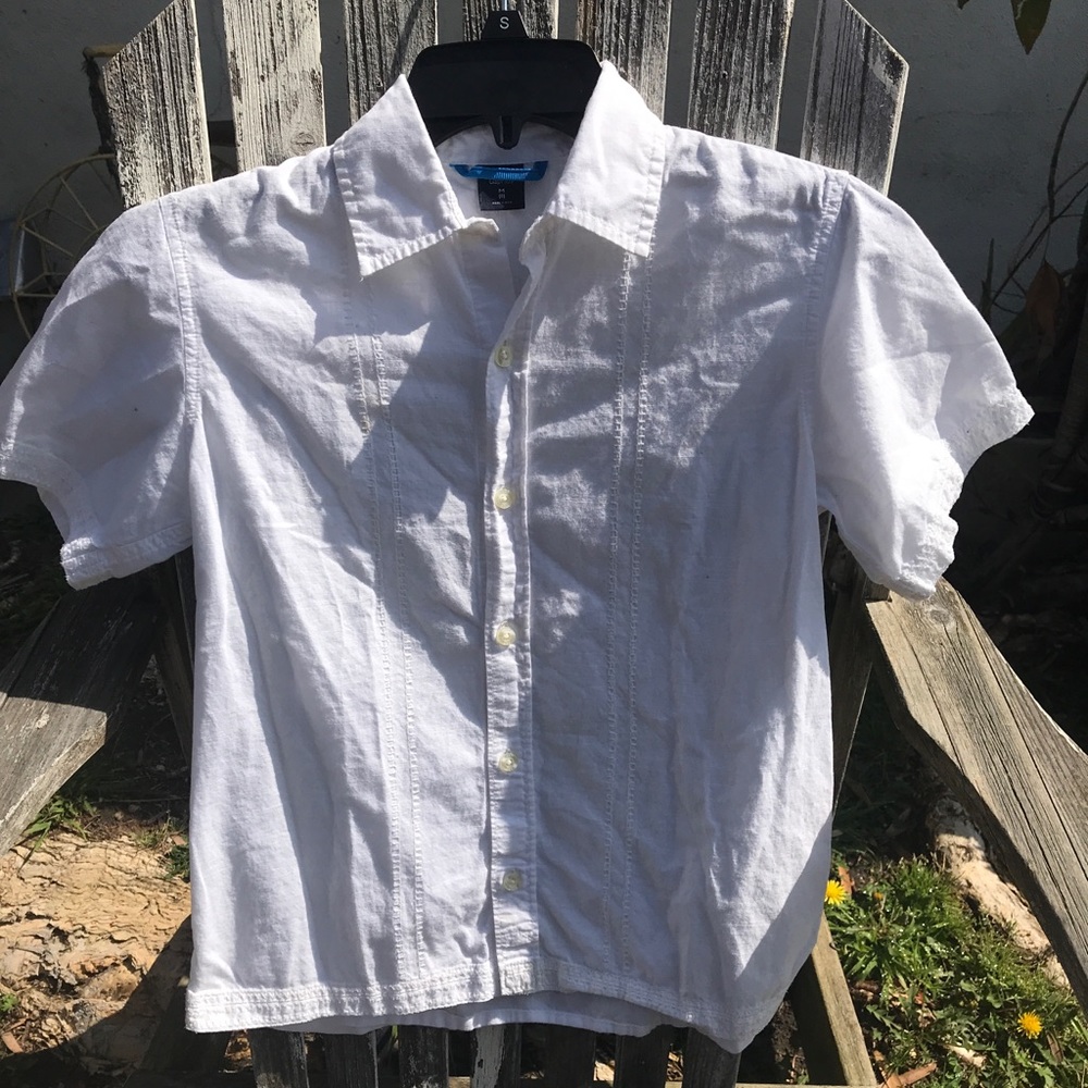 Gap boys button up shirt
